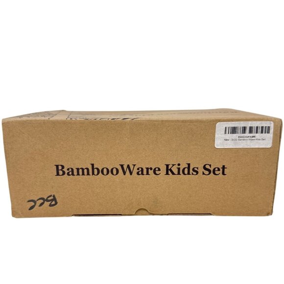 Bumble Bee Design 5-piece Kids Dinnerware Set Eco-Friendly Biodegradable Tablewa - Picture 3 of 5